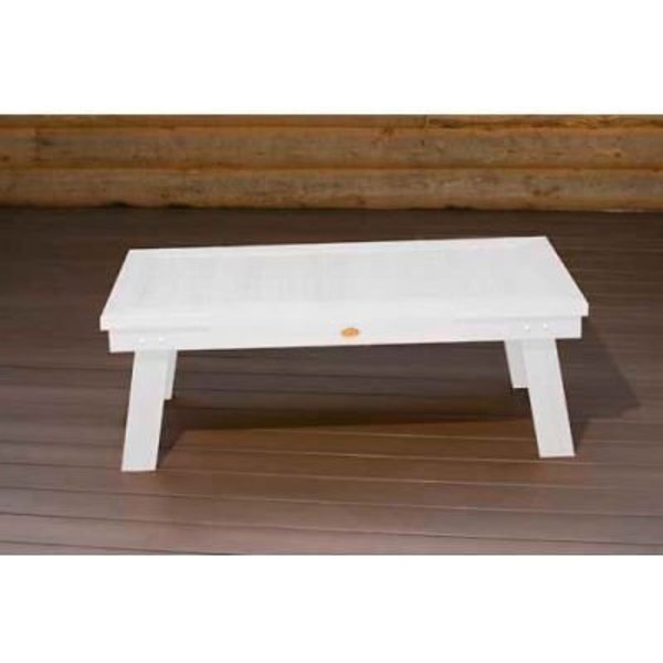 Highwood Usa highwood® Pocono Deep Seating Patio Conversation Table - White AD-DSCT1-WHE